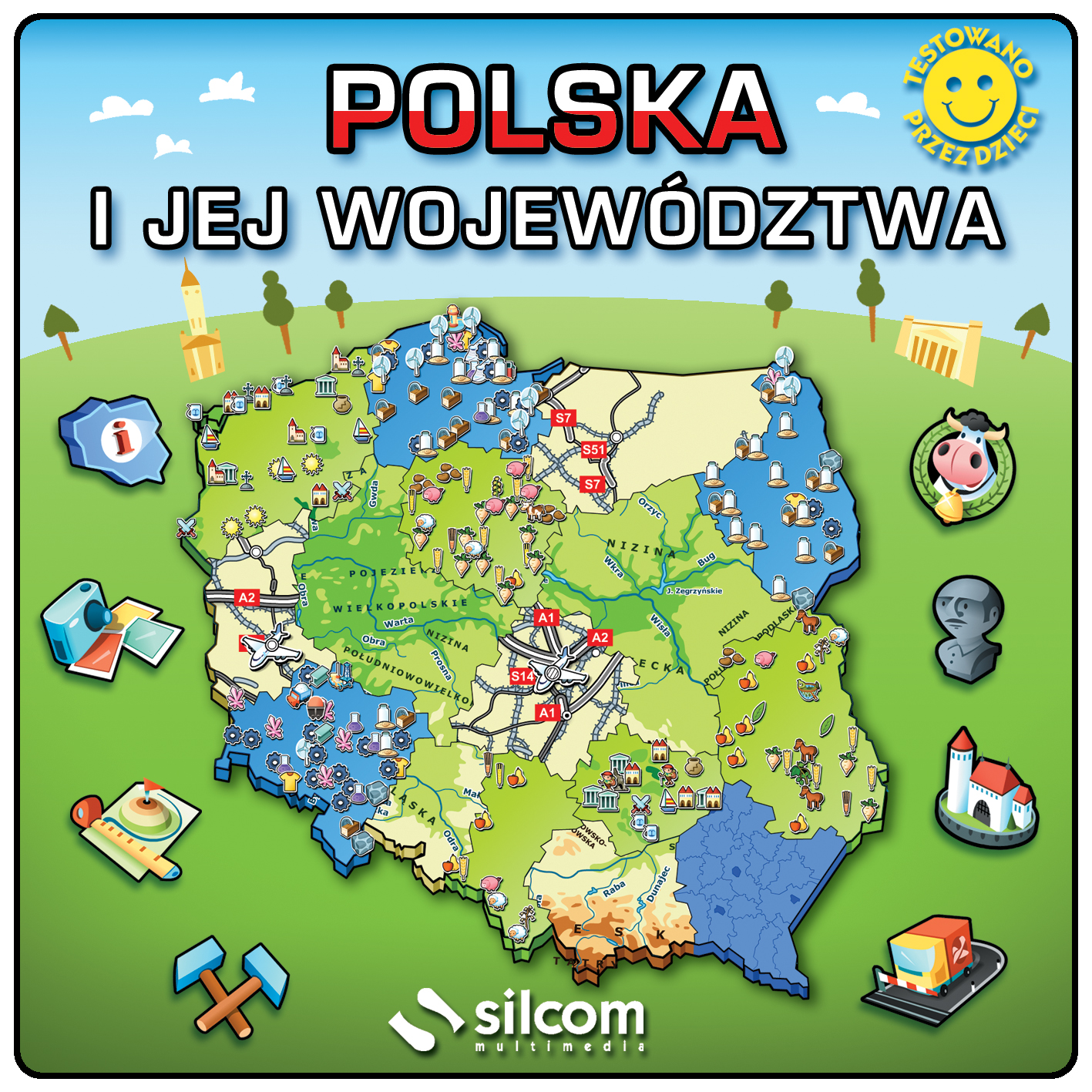 Polska i jej województwa - licencja na 20 stanowisk